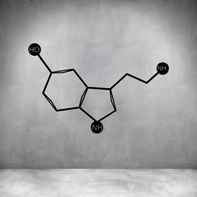 Serotonin Chemistry Symbols - Design11