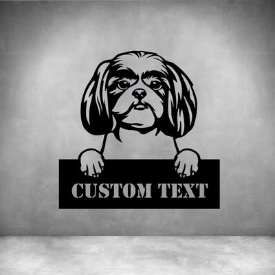 Shitzu with Custom Text - Design11