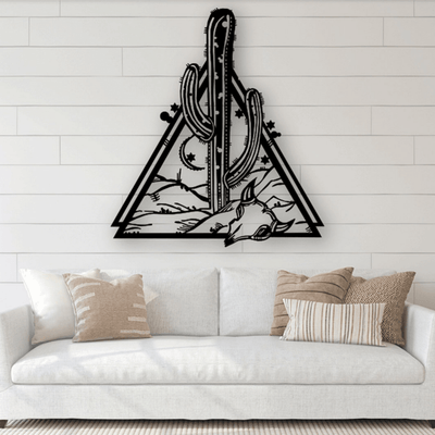 Single Cactus in Triangle - Design11