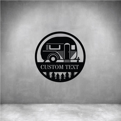 Small Caravan with Custom Text - Design11