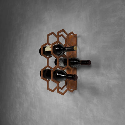 Small Wine Display (Wall Mounted) - Design11