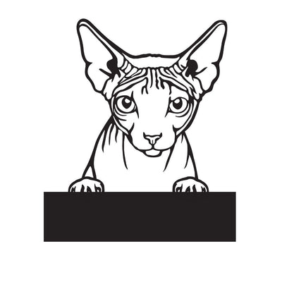 Sphynx with Custom Text - Design11