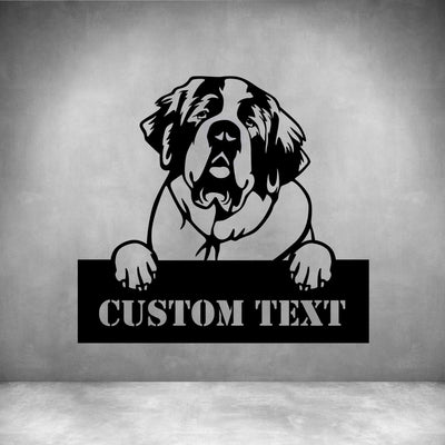 St. Bernards with Custom Text - Design11