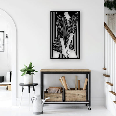 Striped Fashion Girl - Design11