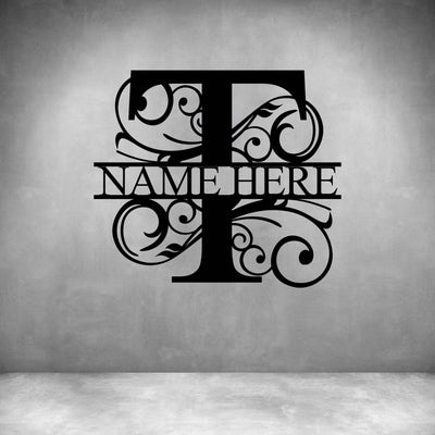 T - Alphabet Personalized Monograms - Design11