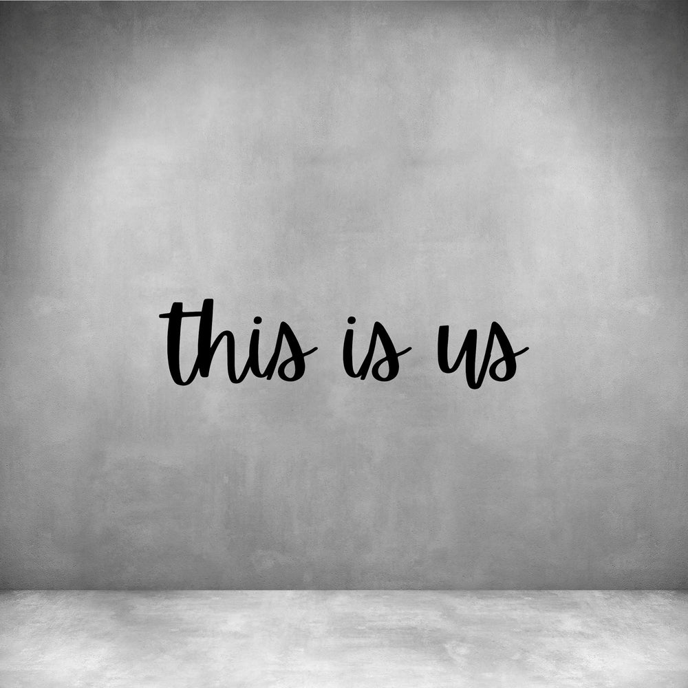 This is us