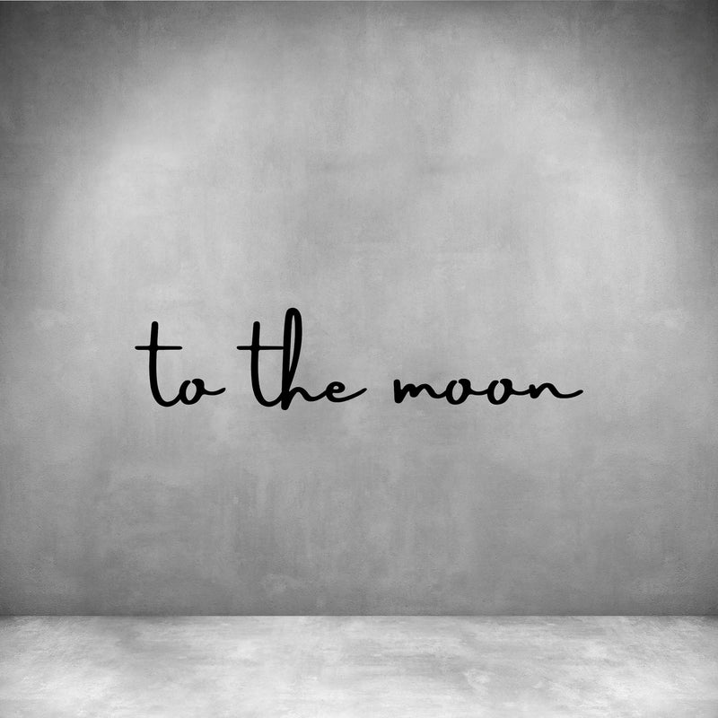 To the moon