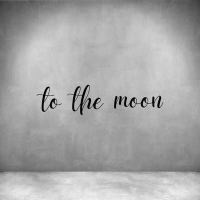 To the moon