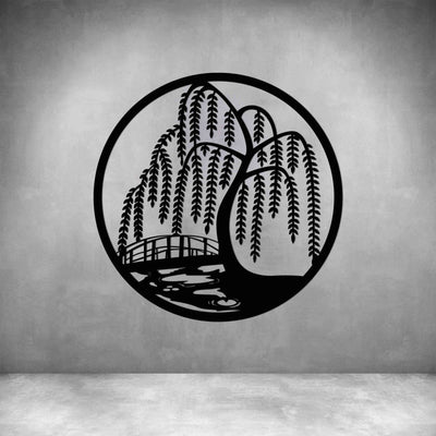Tree River in Circle - Design11