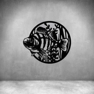 Tropical Fish in Circle - Design11