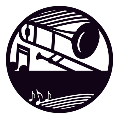 Trumpet 1 with Custom Text - Design11