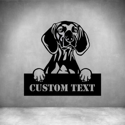 Vizslas with Custom Text - Design11