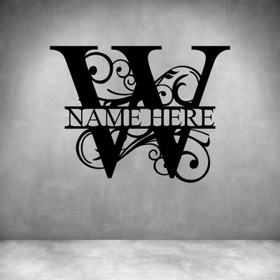 W - Alphabet Personalized Monograms - Design11
