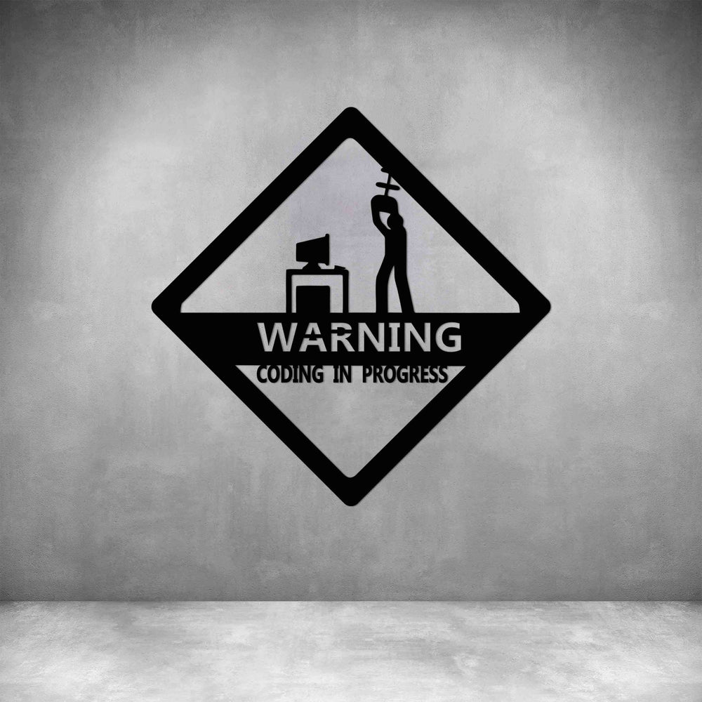 Warning Coding in Progress | Design11