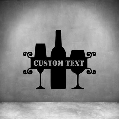 WINE 1 WITH CUSTOM TEXT - Design11