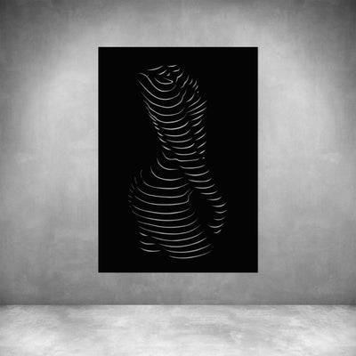 Woman Body Silhouette Dark - Design11