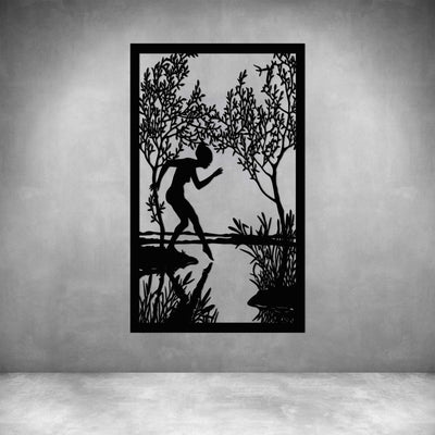 Woman in River - Design11